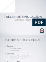 Semiologia General Simulacion