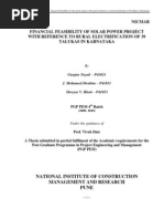 Download Thesis on Solar Power Project by shrey26 SN26980346 doc pdf