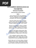 Nos Domínios Maravilhosos Da Psicometria (Osvaldo Polidoro - Reencarnação de Allan Kardec)
