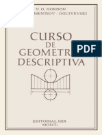 Gordon v - Curso de Geometria Descriptiva - Parte 1 - Editorial Mir
