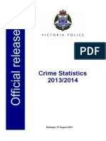 Crime Statistics 2013 14