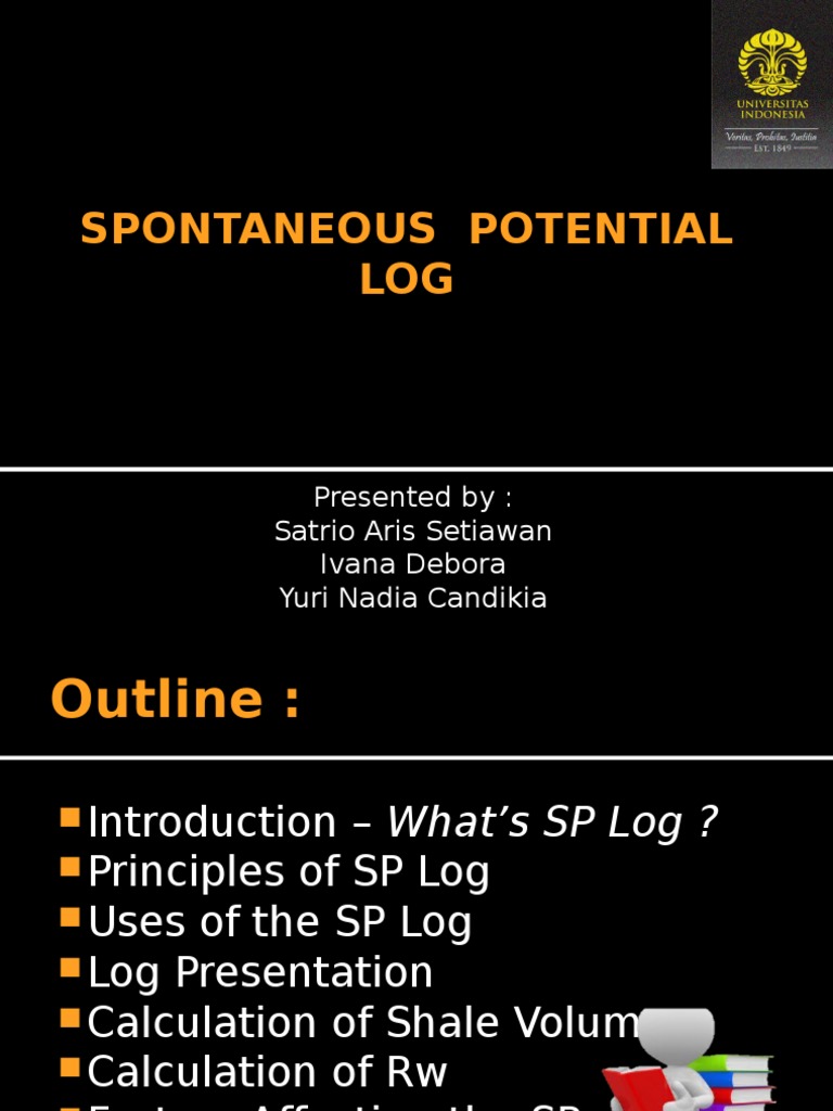 Principles of Spontaneous Potential Logging | PDF | Chemistry | Applied ...