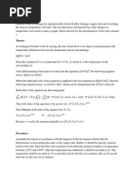 Download Lab 3- Newtons Law of Cooling by billy SN269816338 doc pdf