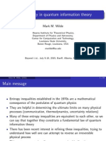 Recoverability in quantum information theory