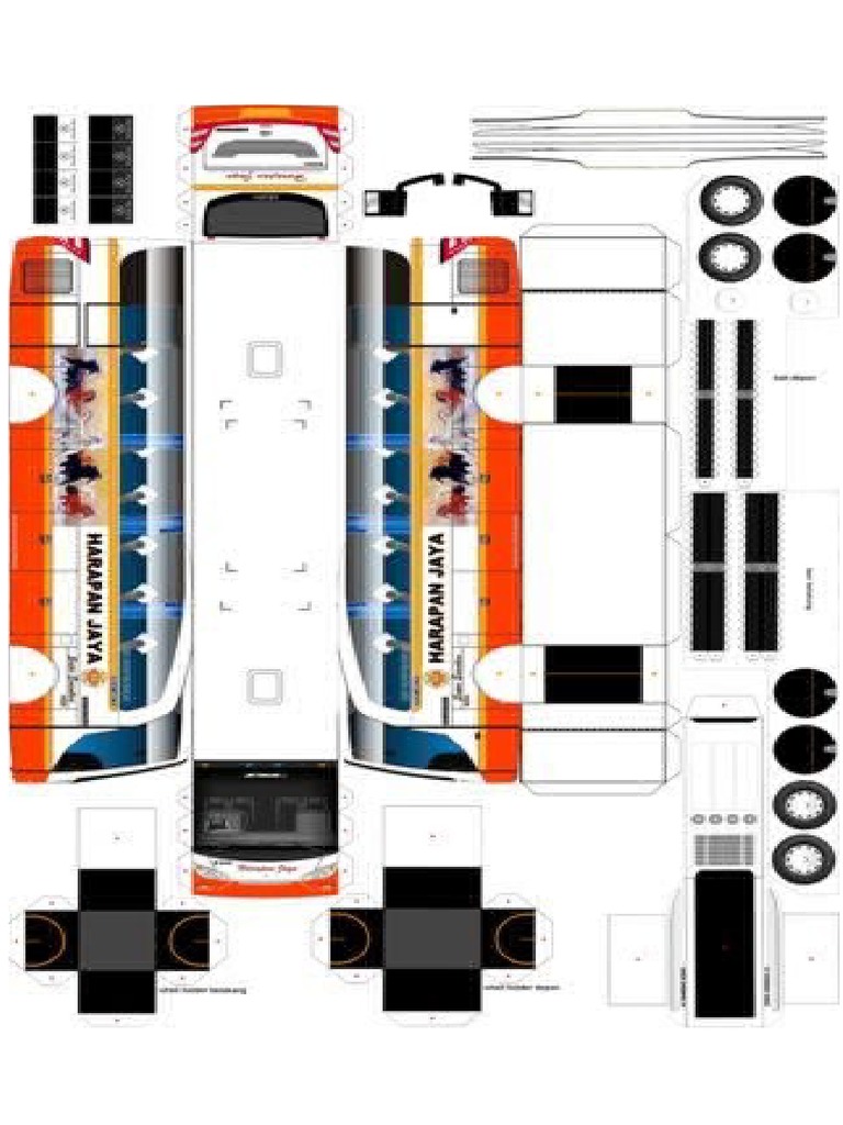 Papercraft Bus 2 | PDF
