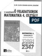 Hajdu Matek Felmérő 4. o