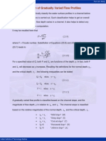 Classification of Gradually Varied Flow Profiles