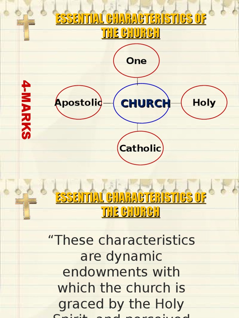 Four Marks of The Church PDF Sanctification Catholic Church