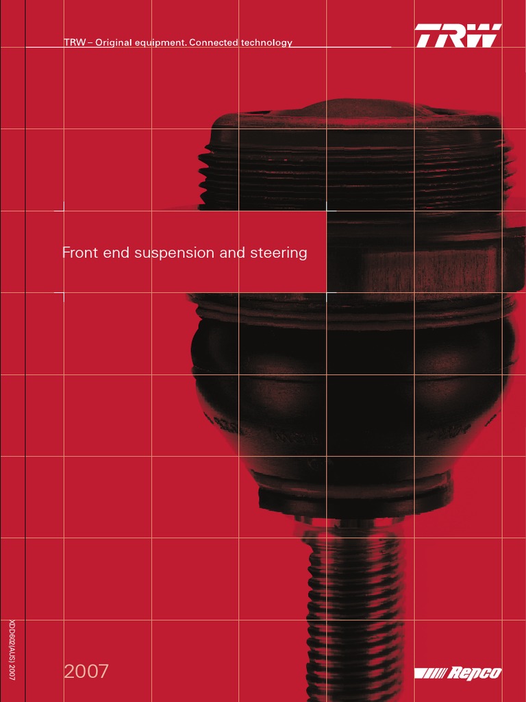 TRW Catalogue 2 Steering Motor Vehicle