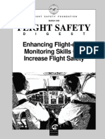 Enhancing flight crew monitoring skills can enhance flight safety