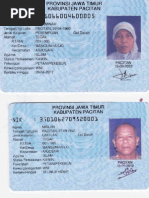 Format KTP Kosong Untuk Edit 0 | PDF