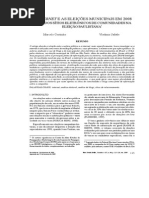A Internet e as Eleições Municipais Em 2008o Uso Dos Sítios Eletrônicos de Comunidades Naeleição Paulistana
