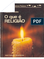 O Que é Religiao - Rubem Alves
