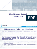 Fixed Income Outlook: February 2010