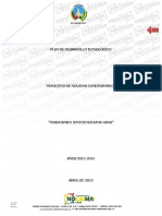 Plan de Desarrollo Tecnologico 2012 2015 PDF