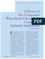 A Review of Two Component Water Borne Polyurethane