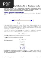Balance and its Relationship to Rotational Inertia