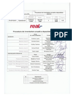 Inventarierea Anuala A Depozitelor Externe