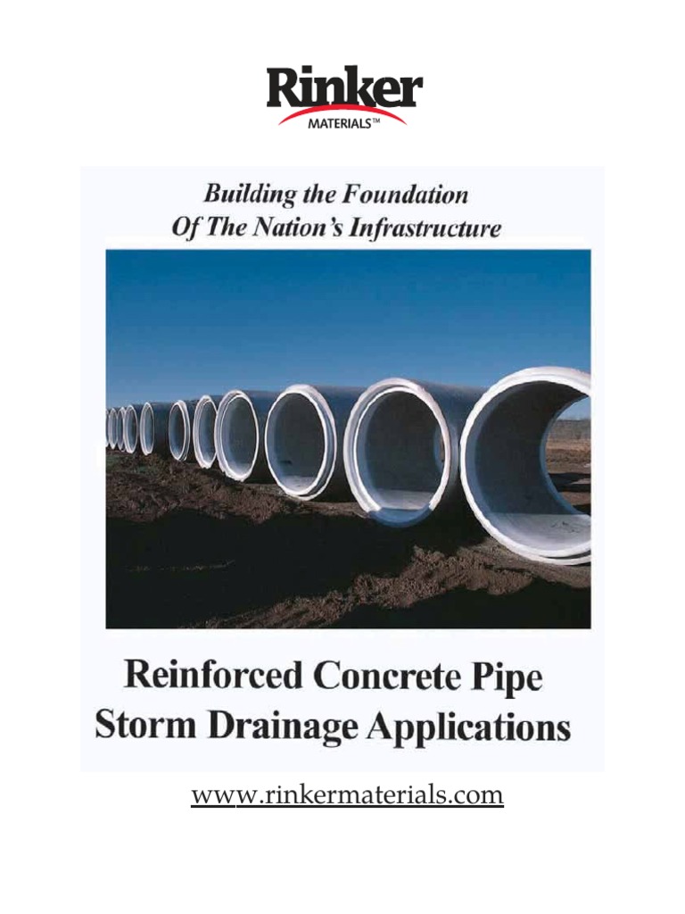 Storm Drain Printable | PDF | Pipe (Fluid Conveyance) | Concrete