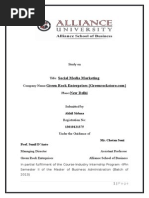 Download Internship Report on Social Media Marketing by Akhil Sidana SN269854790 doc pdf