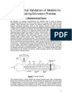 Extrusion Theory and Procedures Winter 2015