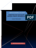 Objetivo 8 Objetivo de Desarrollo Del Milenio UNCP JUNIN PERU