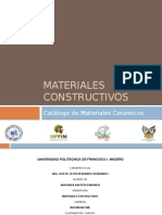 Materiales CONSTRUCTIVOS CERAMICOS