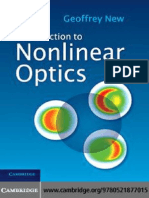 Introduction To Nonlinear Optics