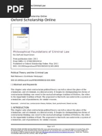 Political Theory and the Criminal Law