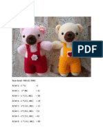 Bear in Bib by Kok Samet Crochet Pattern