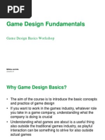 Games Design Fundamentals Slides