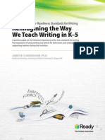 Reimagining the Way We Teach Writing Whitepaper