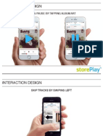 StorePlay Interaction Design