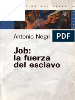Negri, Antonio. Job. La Fuerza Del Esclavo