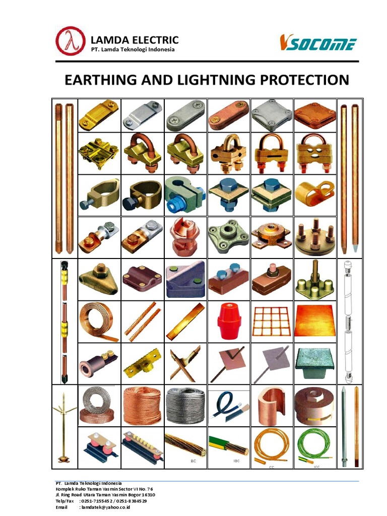 Earthing and Lightning Protection | PDF | Stainless Steel | Insulator ...