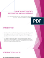 Financial Instruments (Recognition and Measurement)