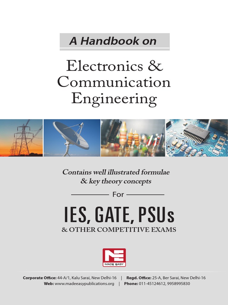 A Handbook on Electronics Engineering Electronics Electronic