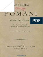 S. Fl. Marian - Nascerea La Romani