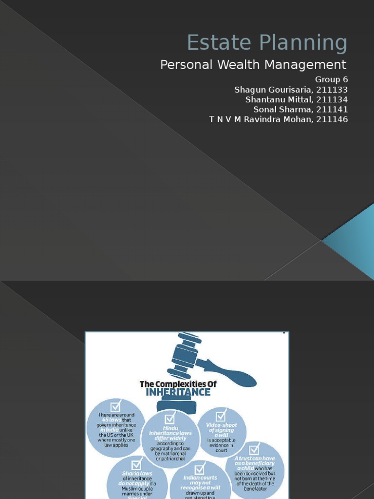 Wealth planning and estate management strategies