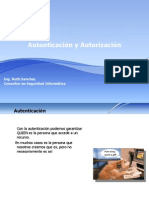 Presentacion Seguridad Informatica - Autenticacion