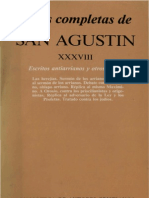 San Agustin de Hipona Escritos Antiarrianos y Otros Herejes