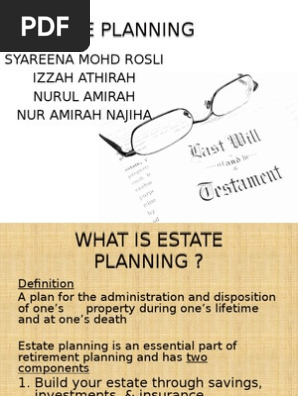 Estate Planning Utk Present Pdf Will And Testament Trust Law