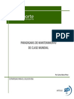 Paradigmas de mantenimiento de clase mundial