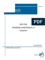 RCM y TPM Metodologías Complementarias, No Excluyentes