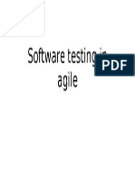 Software Testing - Agle