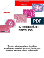 Histologia 01 EPITÉLIOS