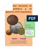 Monedas Durante La II República y Guerra Civil Española