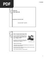 Download Chapter 1 Intro to CAD CAM CAE by Muhammad Hafiz SN26991092 doc pdf