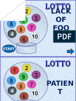 Lesson Plan: Needy People (Lotto)