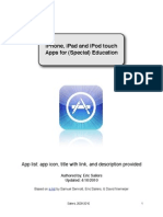 Iphone Ipad and Ipod Touch Apps For Special Education